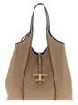 Tod's Beige Calfskin Tote Bag