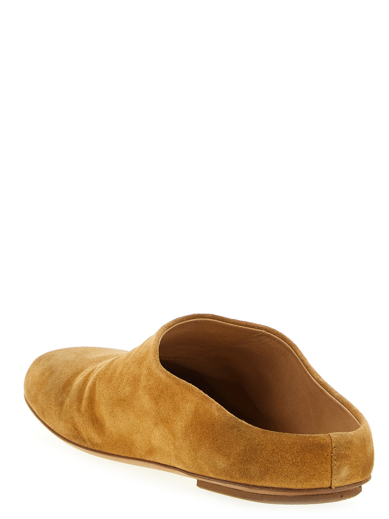 Sabots Marsell en cuir de veau marron