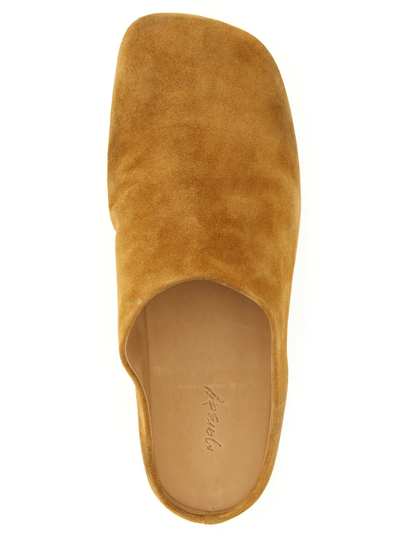 Sabots Marsell en cuir de veau marron