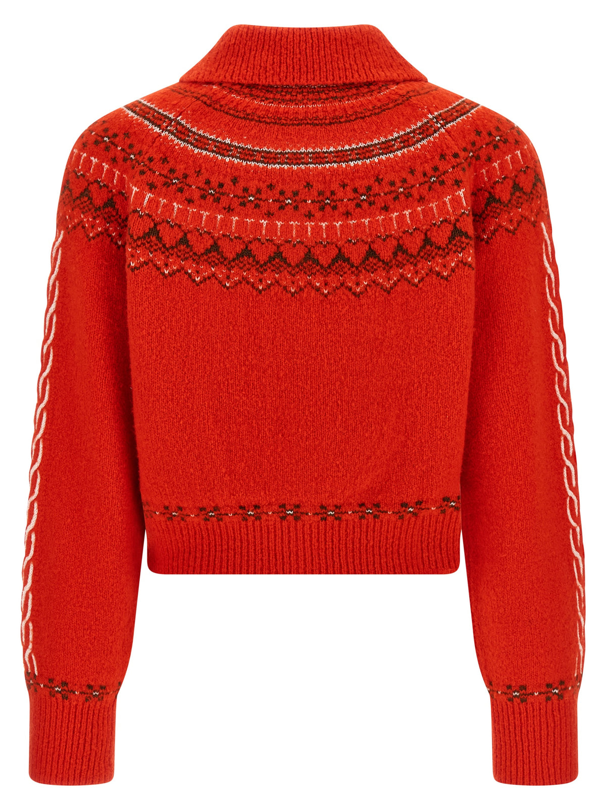 Guest in Residence Cloud Chalet Multicolor Wool Cardigan