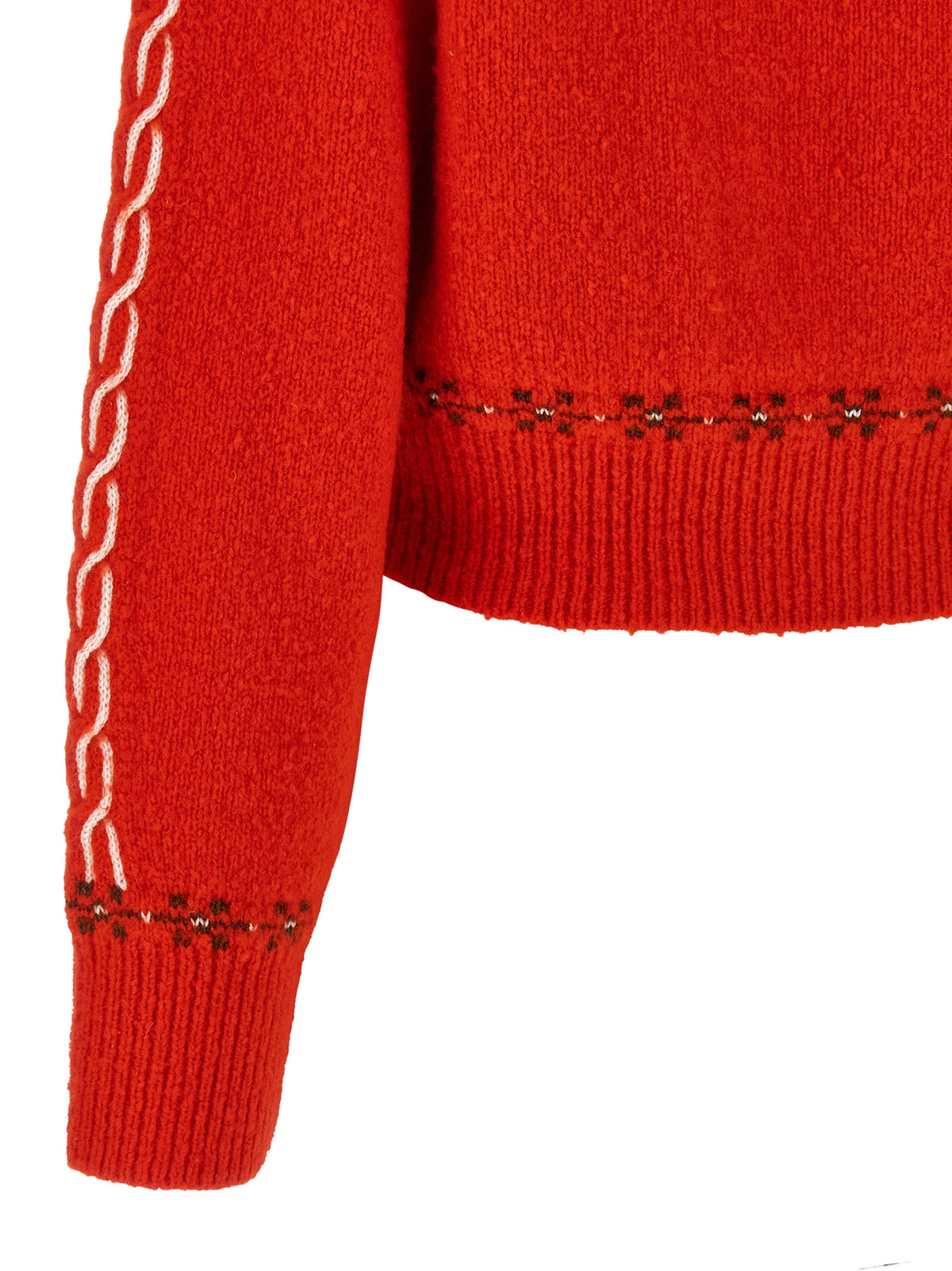 Guest in Residence Cloud Chalet Multicolor Wool Cardigan
