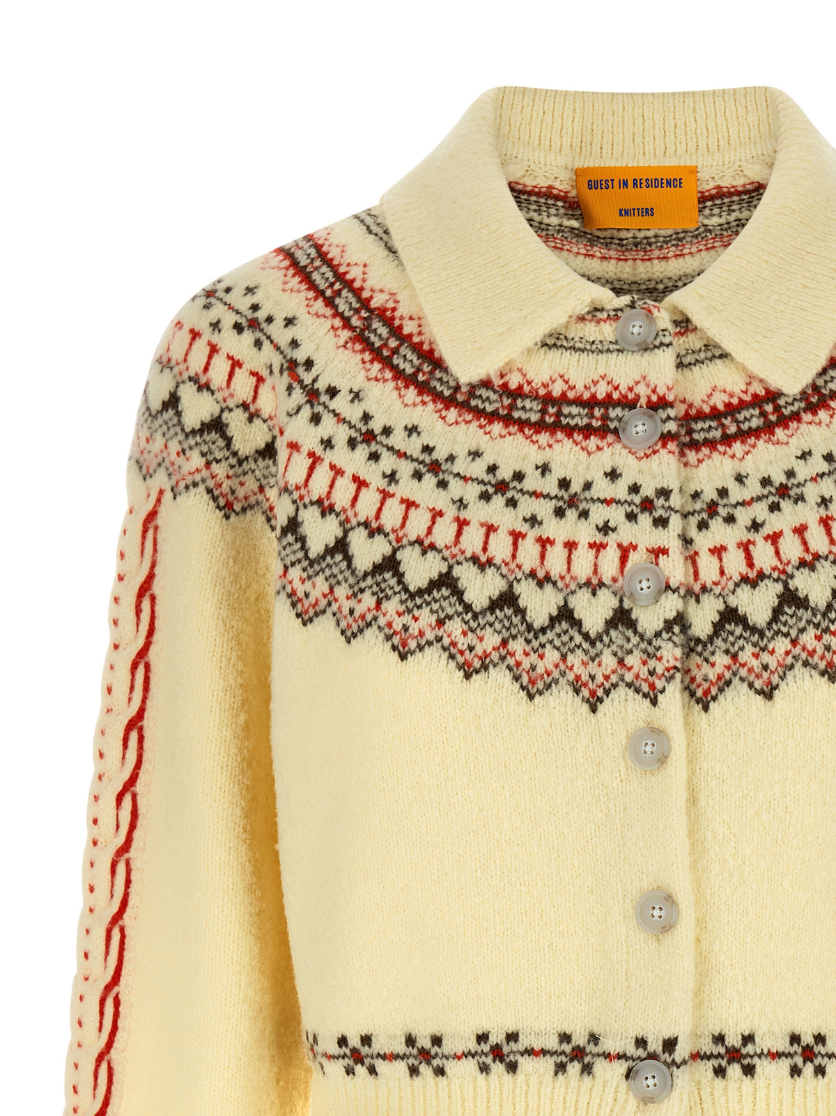Cardigan en laine multicolore Guest in Residence