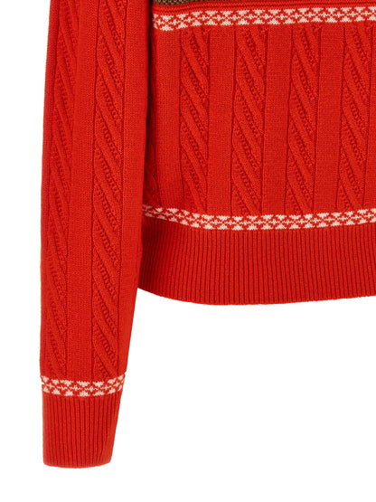 Guest in Residence Multicolor Wool Cardigan