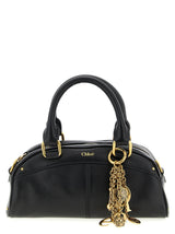 Sac à main Chloé en cuir de veau noir