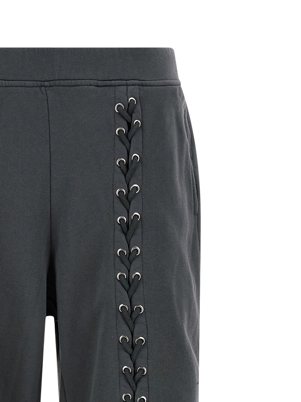 ROTATE BIRGER CHRISTENSEN Pantalon décontracté en coton gris