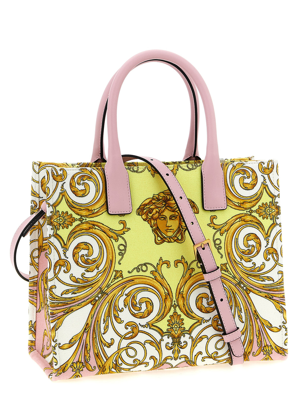 Sac Cabas Versace en Coton Multicolore