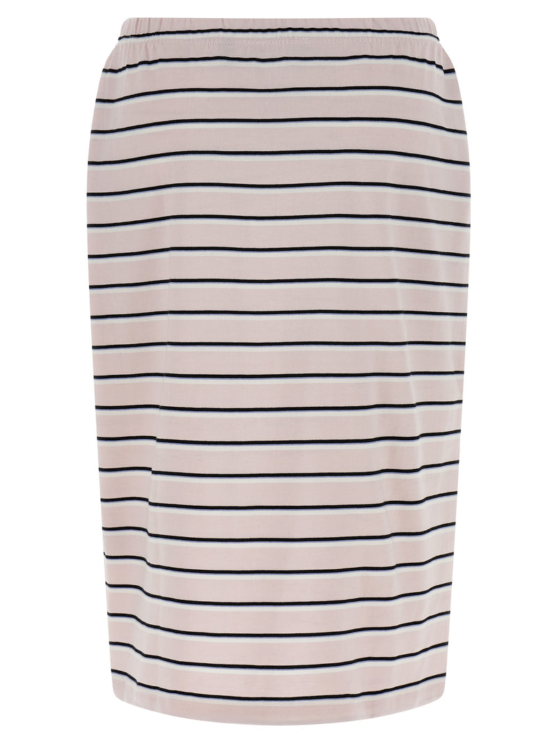 ROTATE BIRGER CHRISTENSEN Multicolor Cotton Midi Skirt