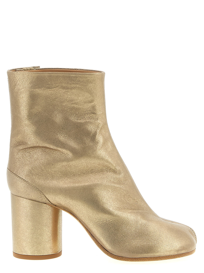 Bottes Chelsea en Cachemire Doré Maison Margiela