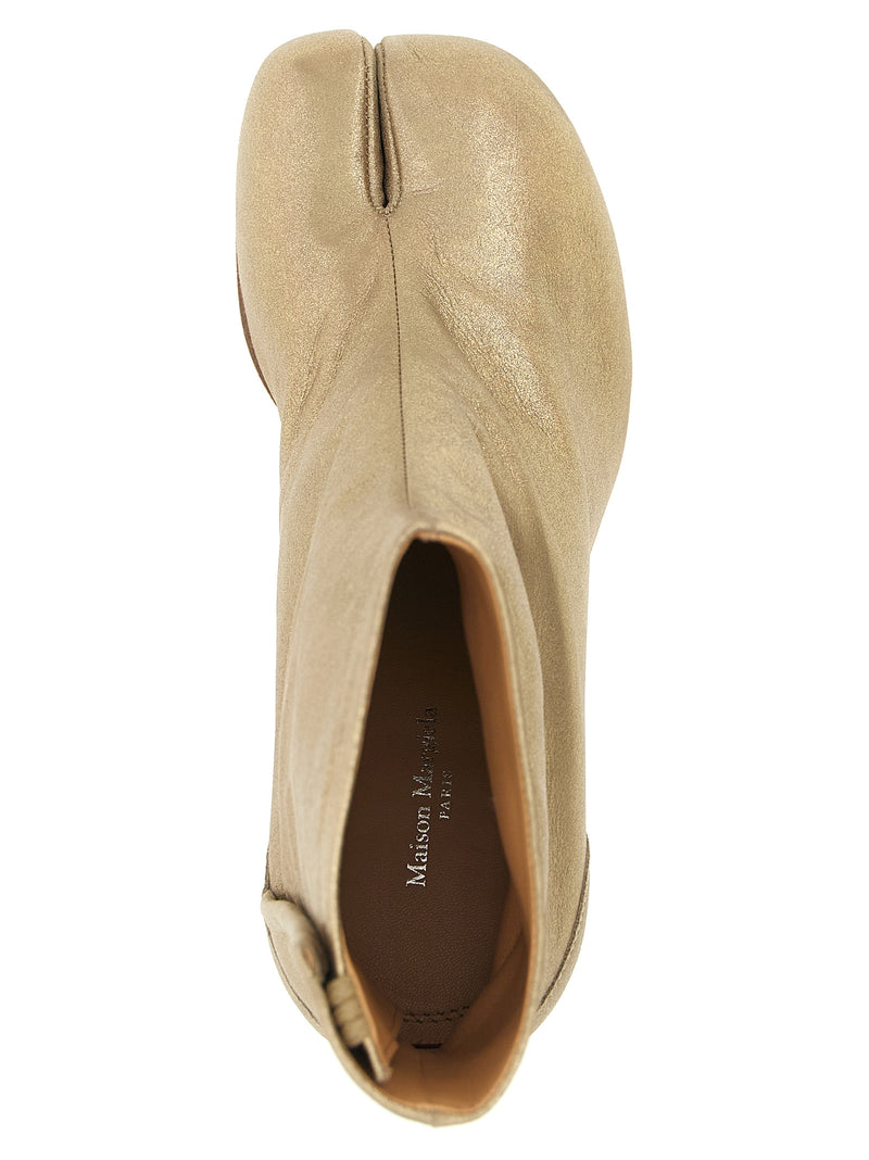 Bottes Chelsea en Cachemire Doré Maison Margiela