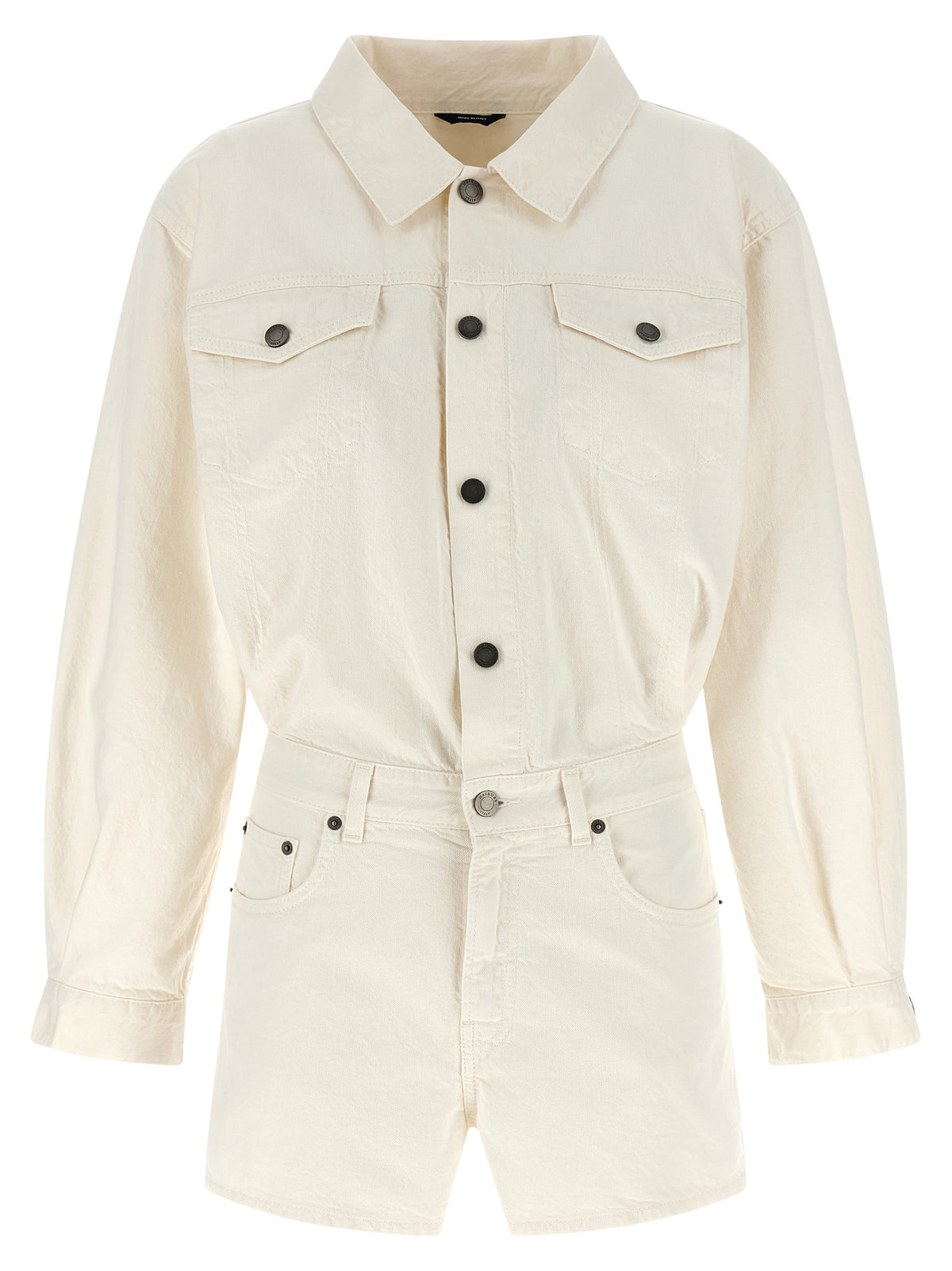 Haikure Elle Authentic Lax White Cotton Rompers