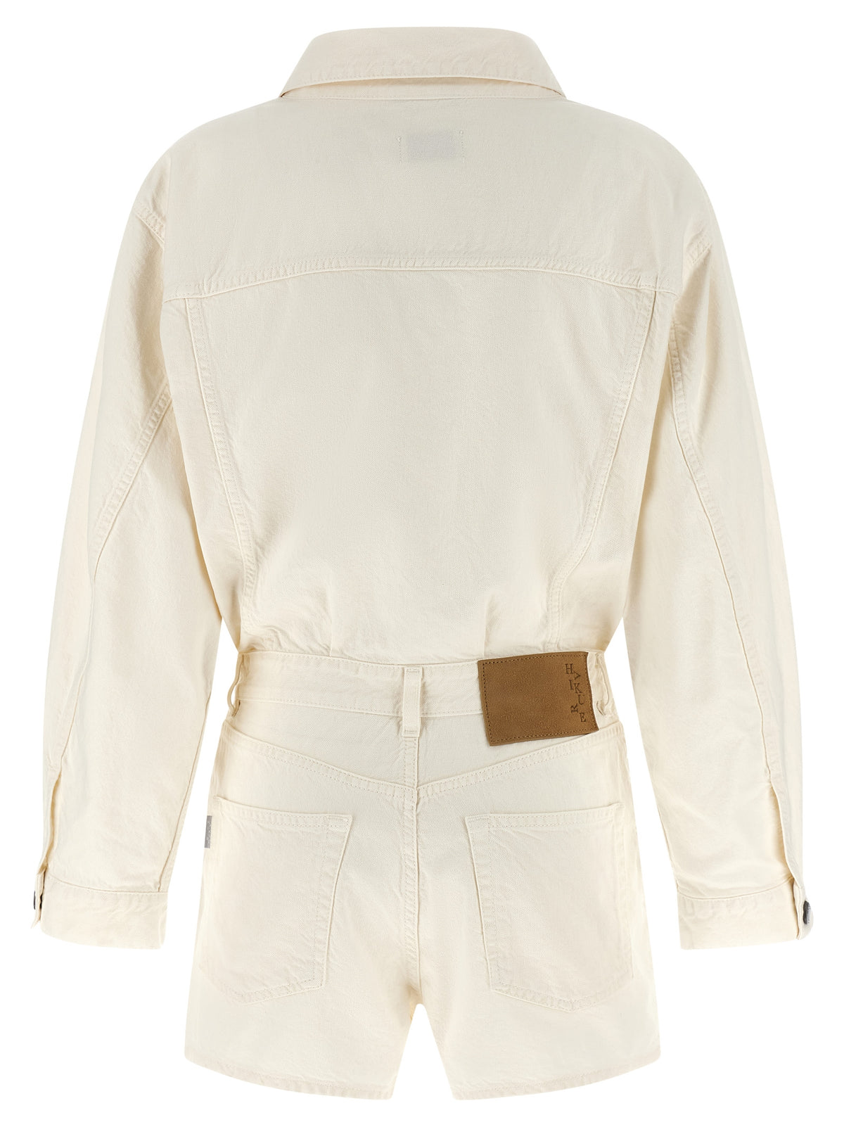 Haikure Elle Authentic Lax White Cotton Rompers
