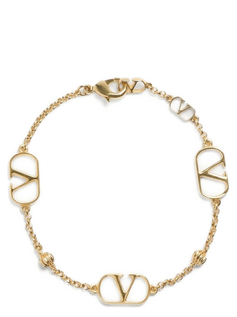 Valentino Garavani Gold Brass Bracelet