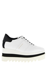 Stella McCartney Bicolor Polyethylene Wedge Sandals