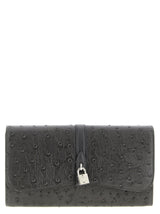 Stella McCartney Porte-cartes noir en polyamide
