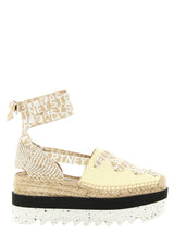 Stella McCartney Bicolor Polyethylene Wedge Sandals