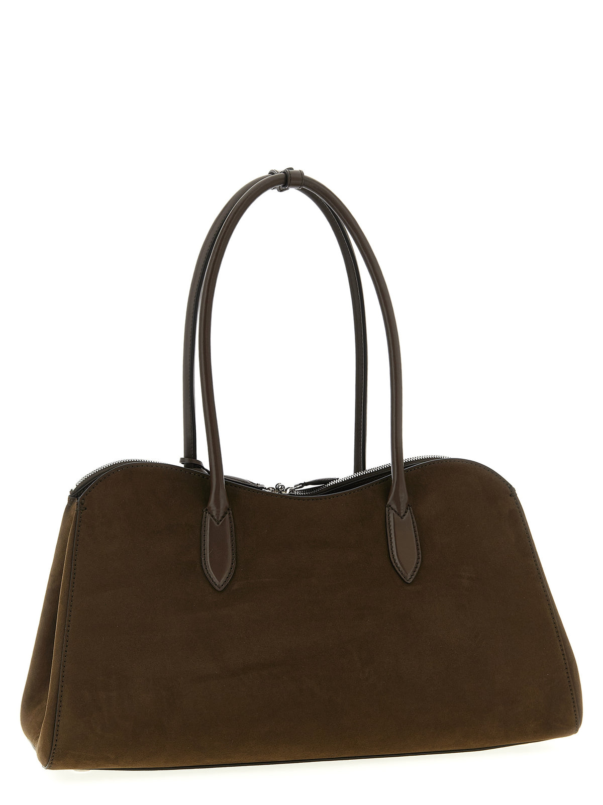 Stella McCartney Ryder Open Brown Hemp Shoulder Bag