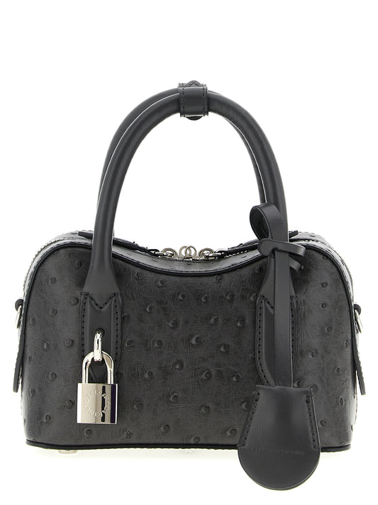 Stella McCartney Ryder Tiny Gray Hemp Handbag