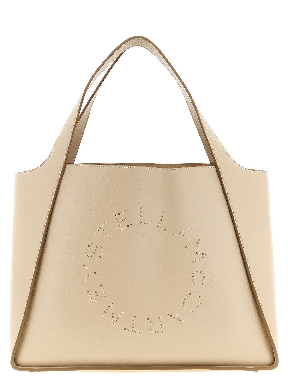 Stella McCartney Beige Polyamide Tote Bag - Logo Bag