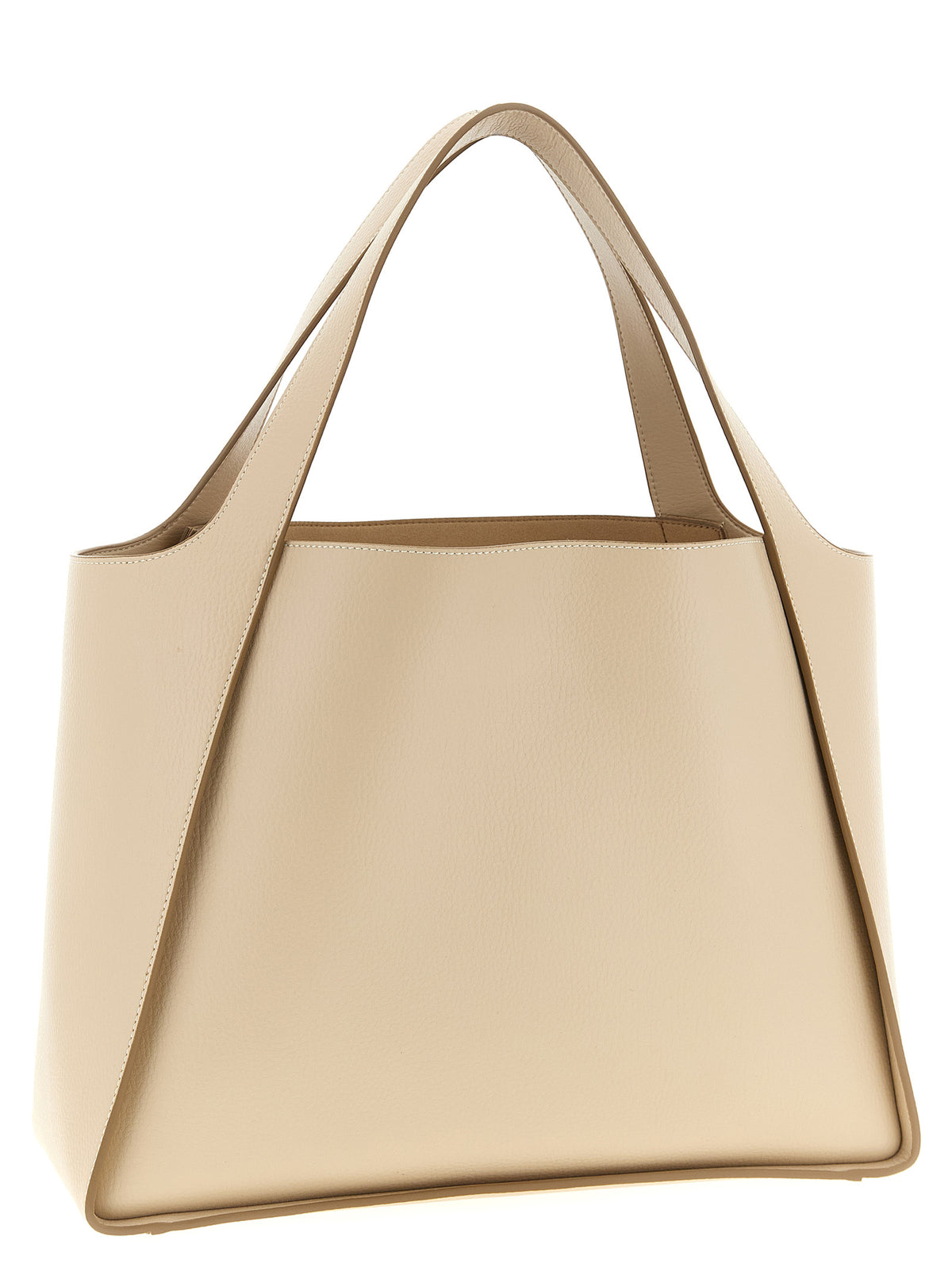 Stella McCartney Beige Polyamide Tote Bag - Logo Bag