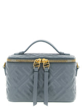 Sac à main Fendi en cuir d'agneau bleu