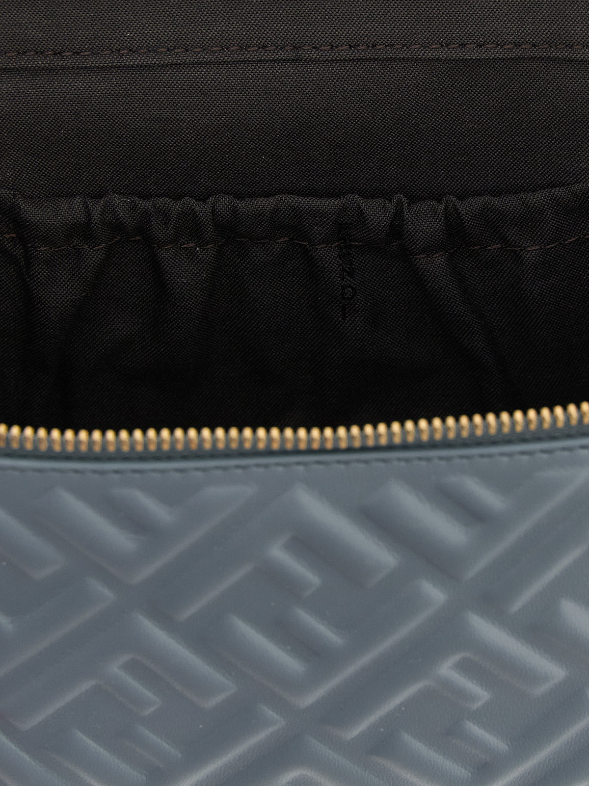 Sac à main Fendi en cuir d'agneau bleu
