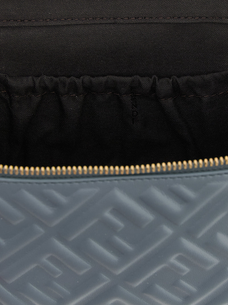 Fendi Blue Lamb Leather Handbag