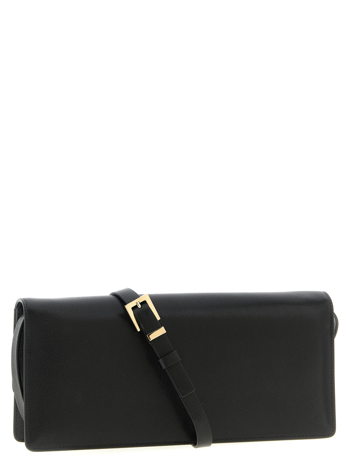 Tom Ford Black Goatskin Shoulder Bag