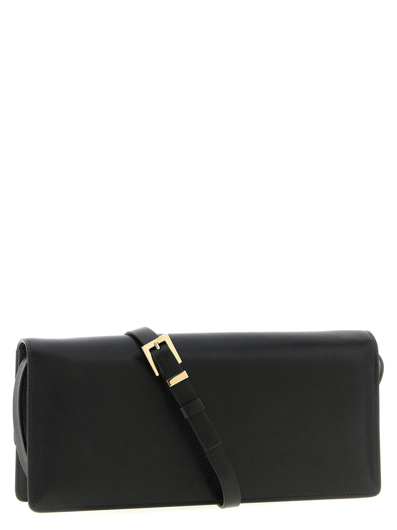 Tom Ford Black Goatskin Shoulder Bag - Timeless Elegance