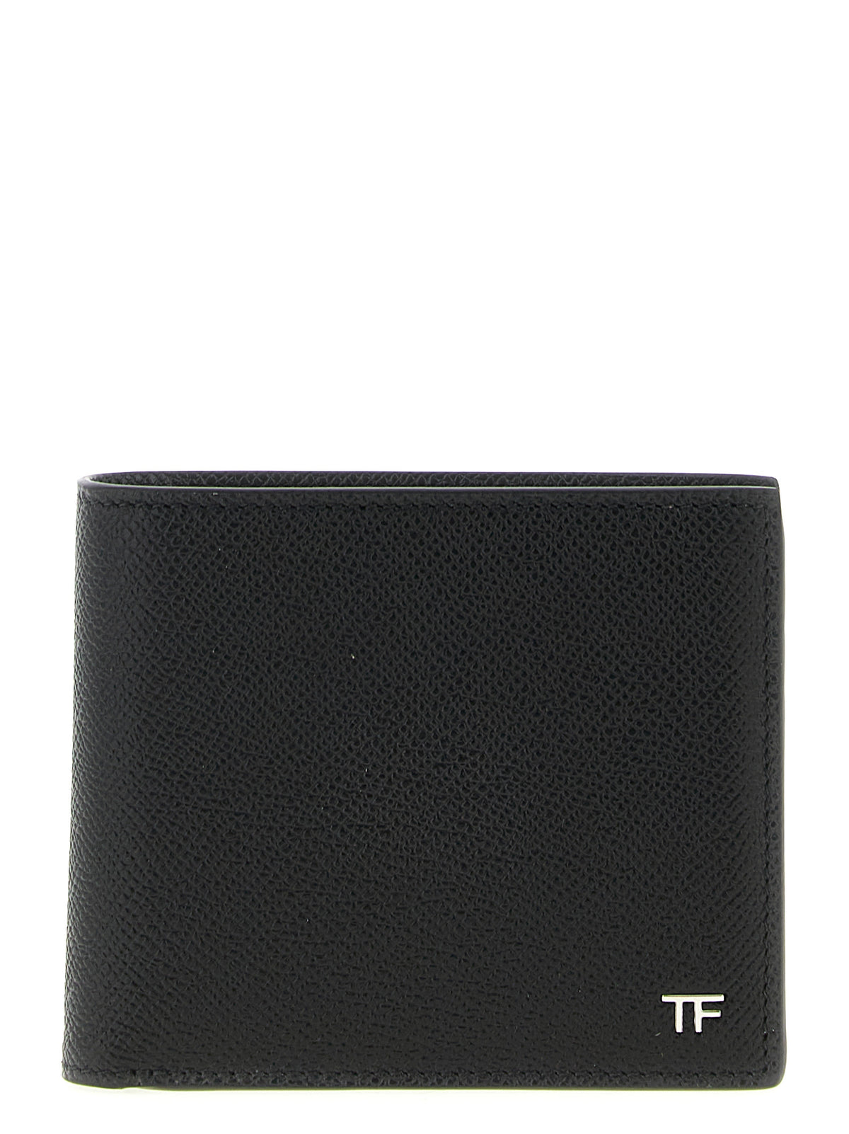 Tom Ford Black Calfskin Wallet - Elegant Bifold Design
