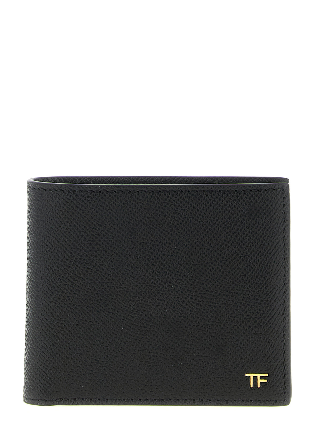 Portefeuille Tom Ford en cuir de veau noir