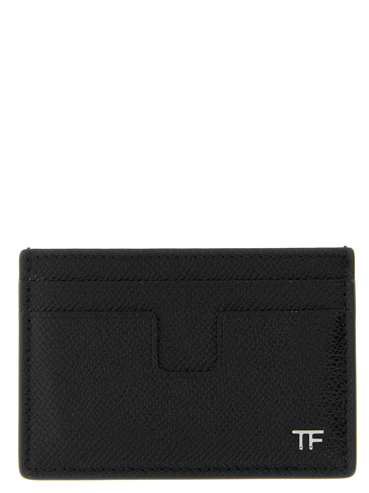 Tom Ford Black Calfskin Cardholder - Luxury Accessory for Men