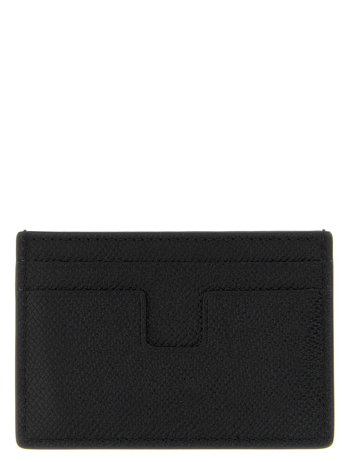 Tom Ford Black Calfskin Cardholder - Luxury Accessory for Men