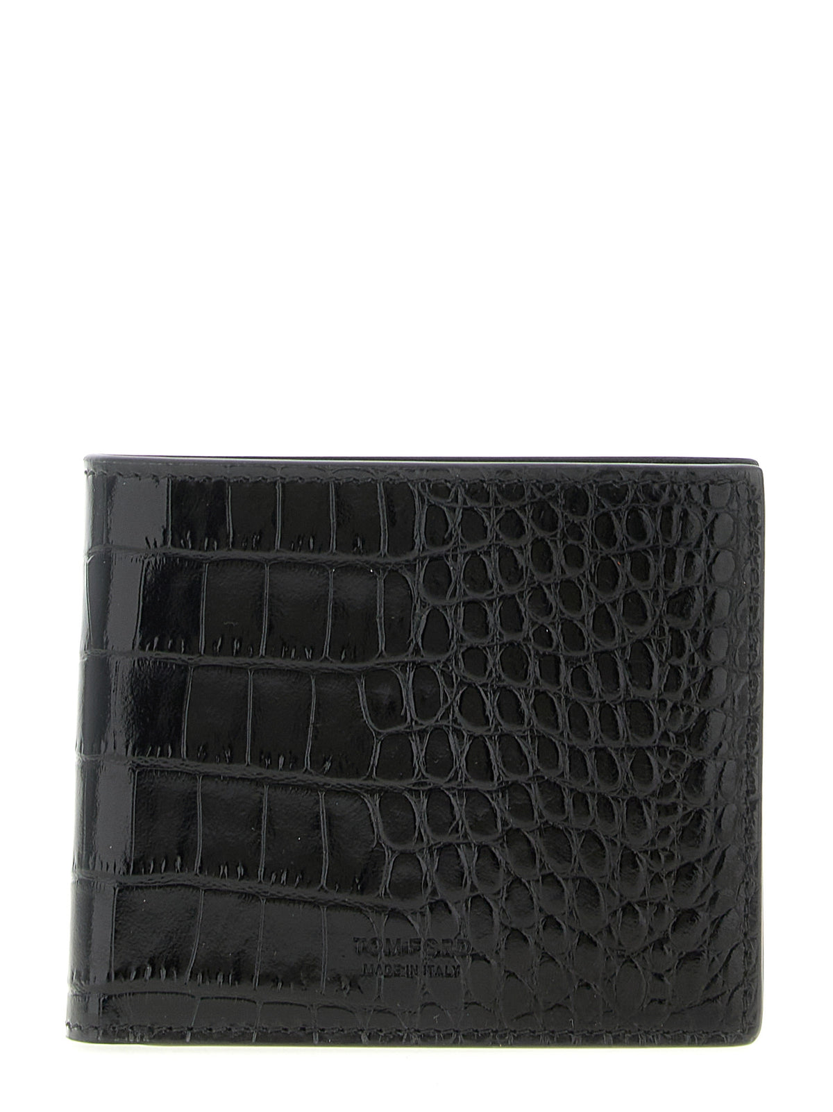 Tom Ford Black Calfskin Bifold Wallet