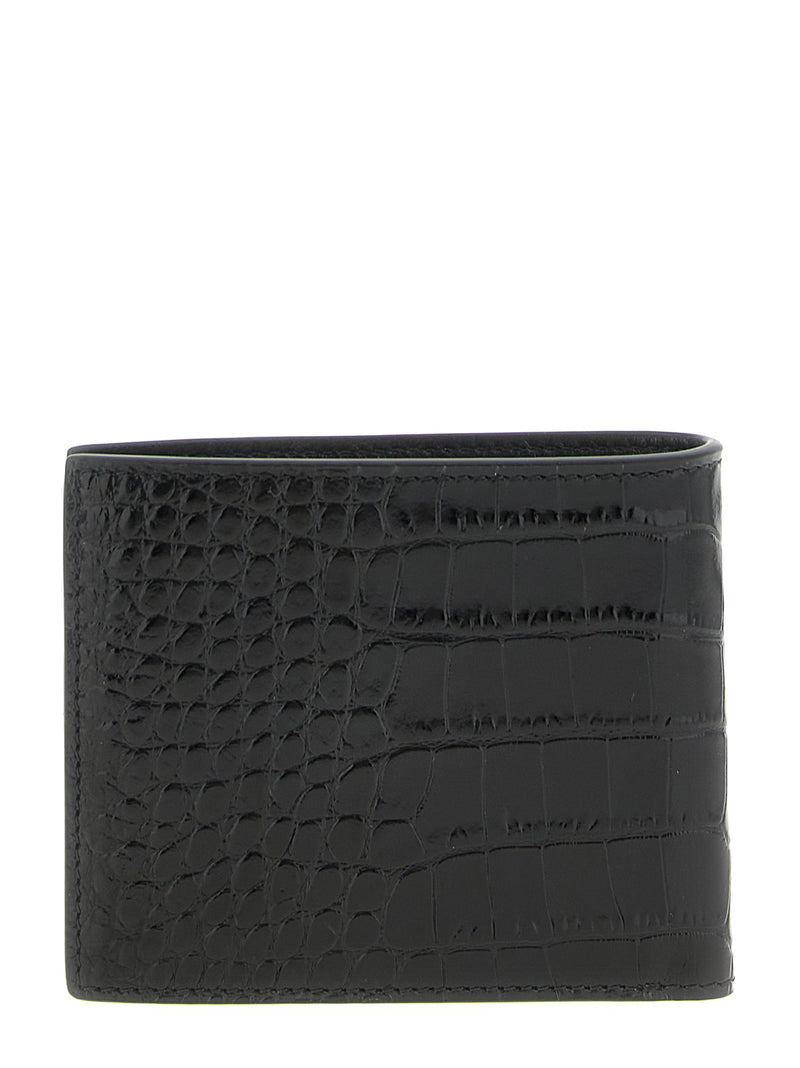 Tom Ford Black Calfskin Wallet - Luxury Bifold Design