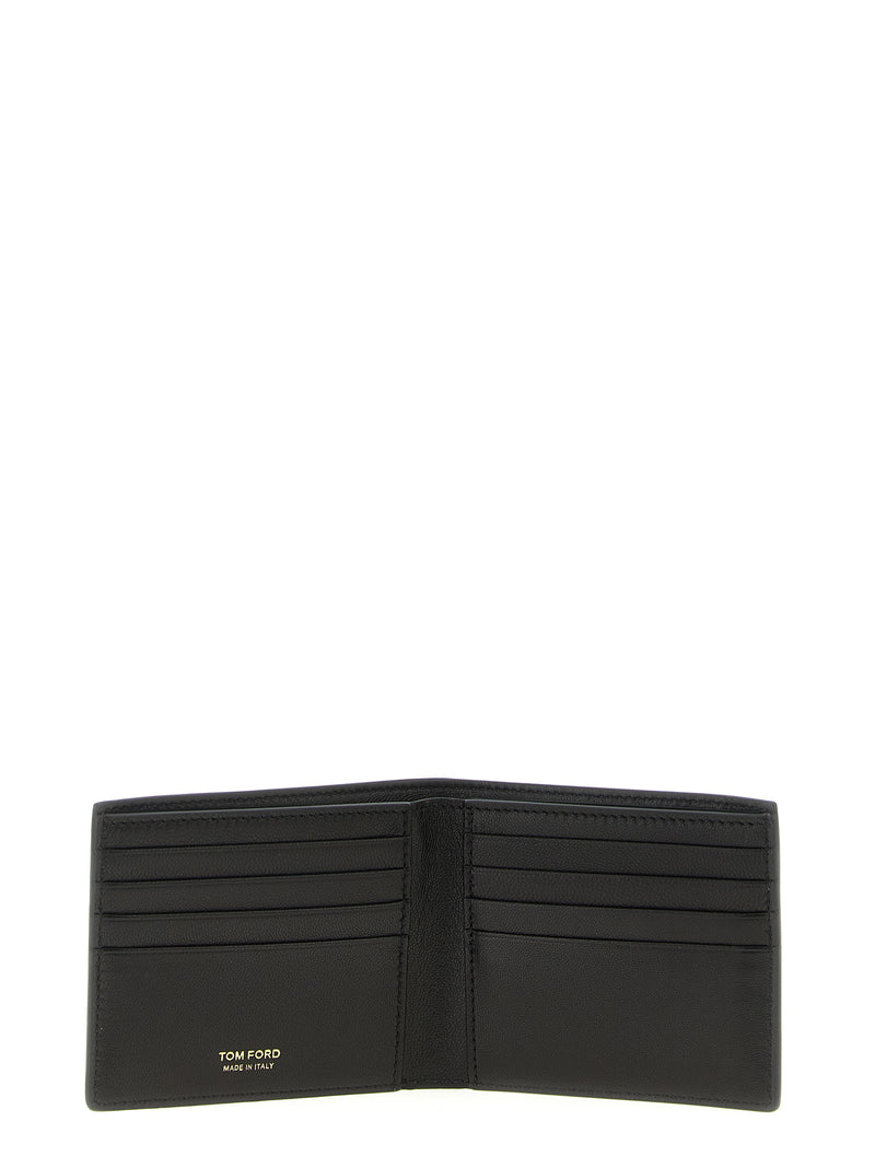 Tom Ford Black Calfskin Wallet - Luxury Bifold Design