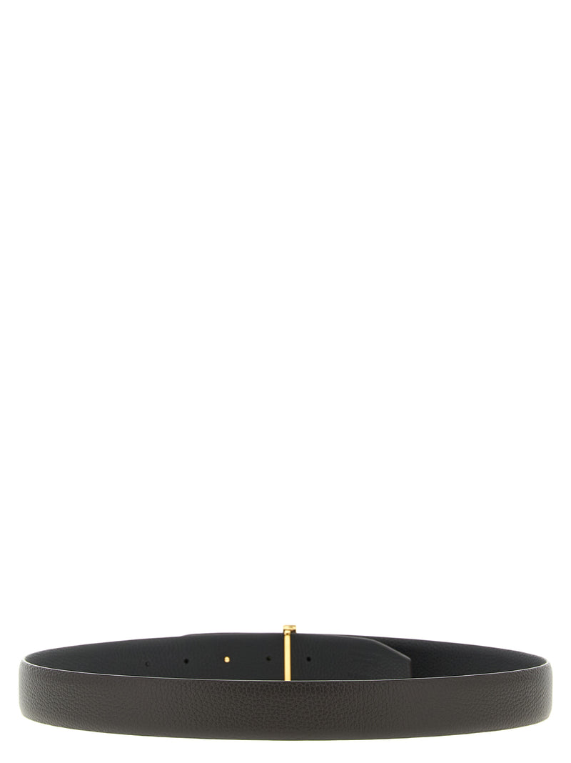 Ceinture Tom Ford multicolore en cuir de veau
