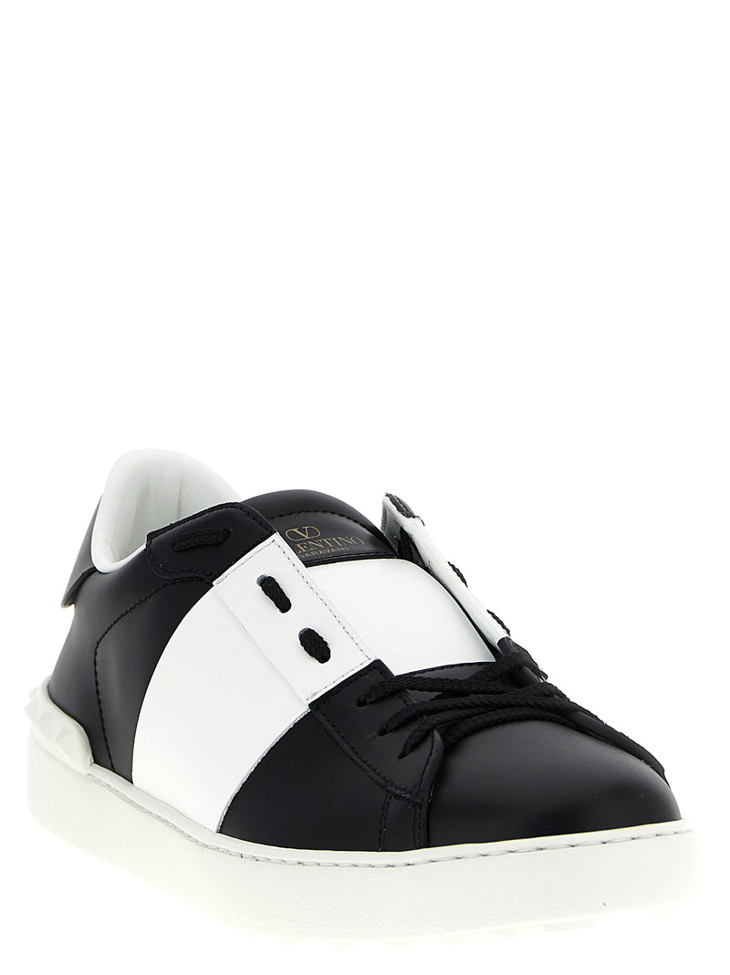 Valentino Garavani Bicolor Calfskin Sneakers