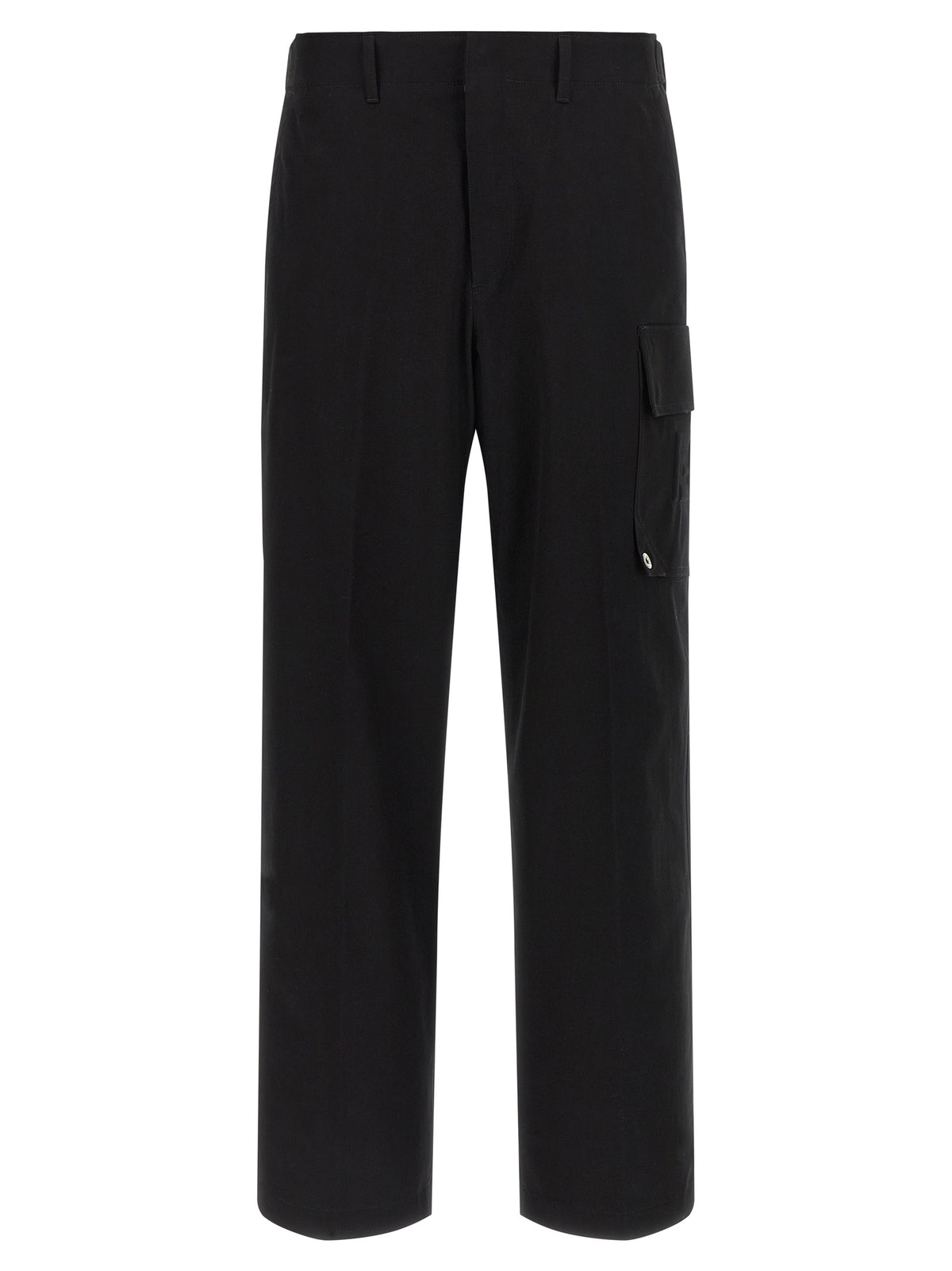 Pantalon cargo Fendi en coton noir