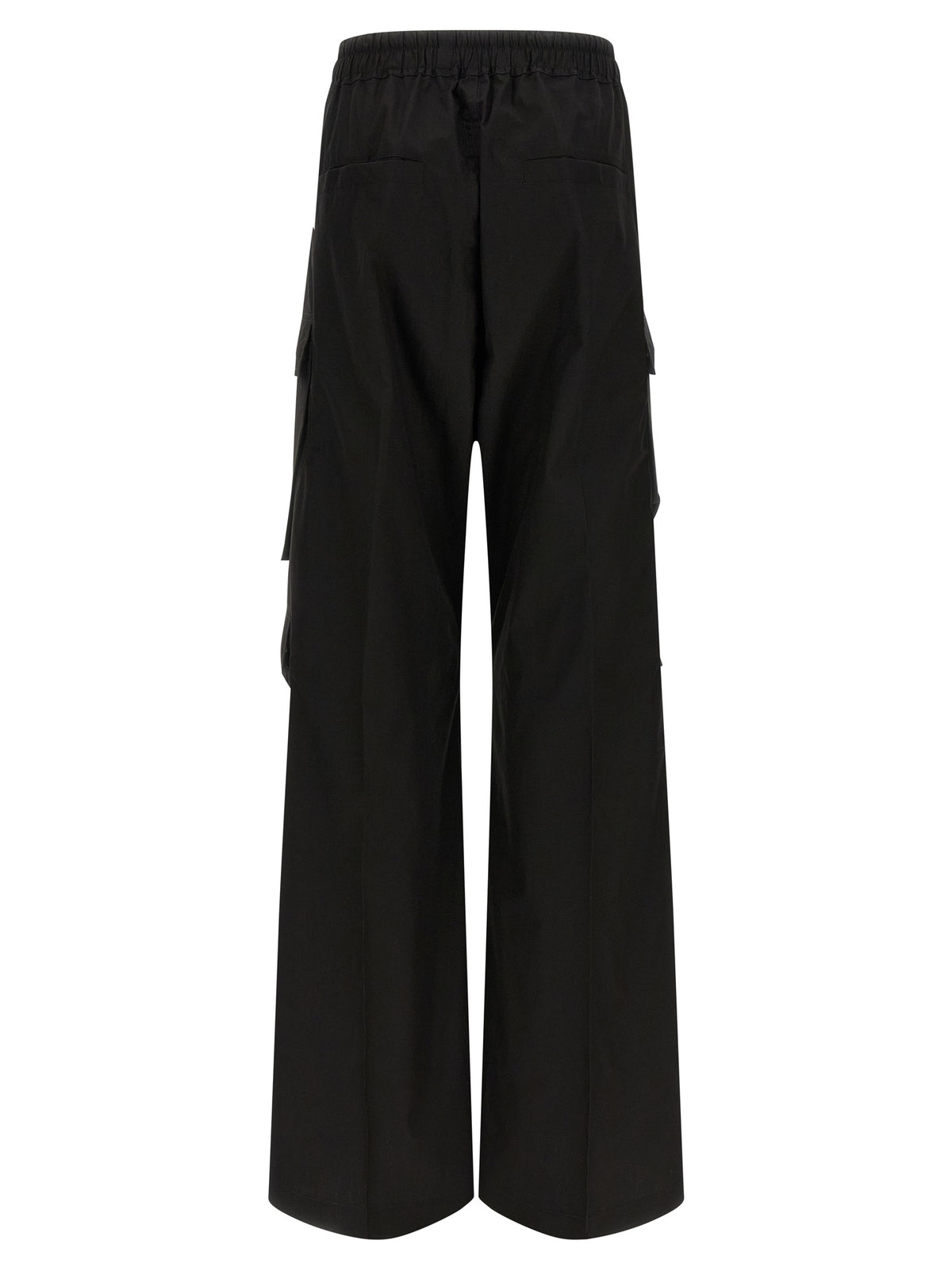 Rick Owens Cargobelas Black Cotton Cargo Pants