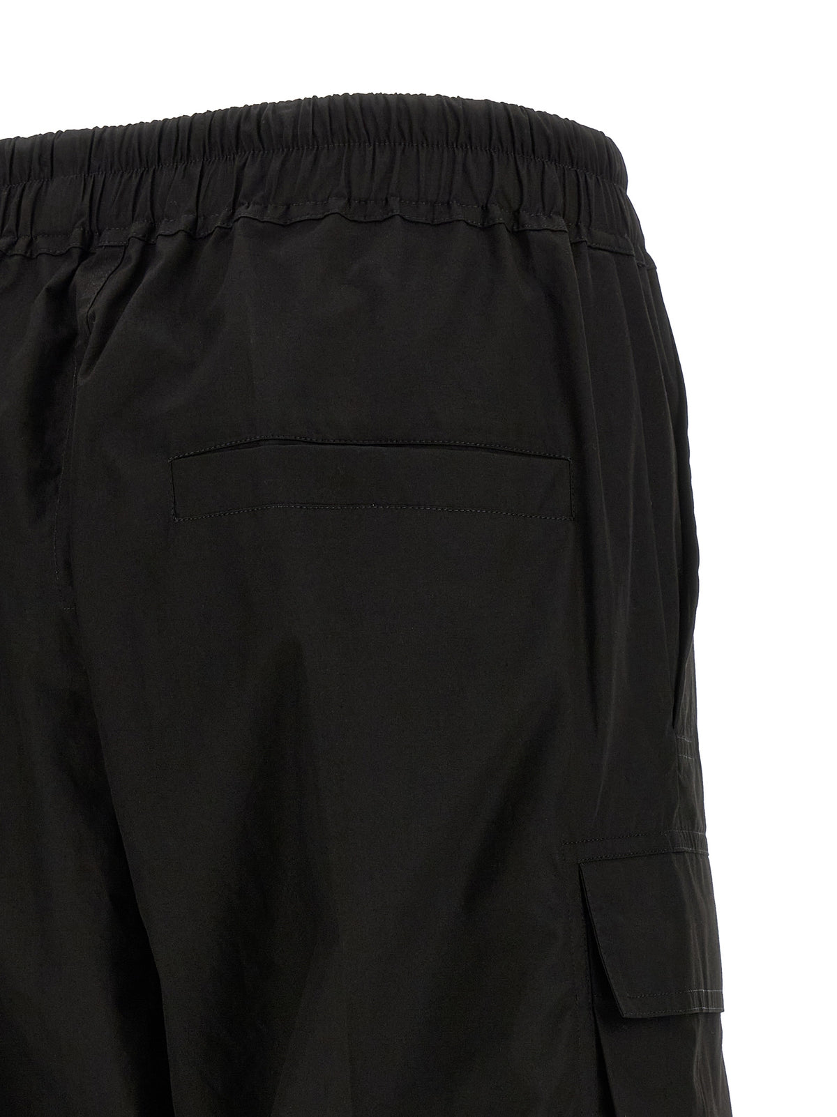 Rick Owens Cargobelas Black Cotton Cargo Pants