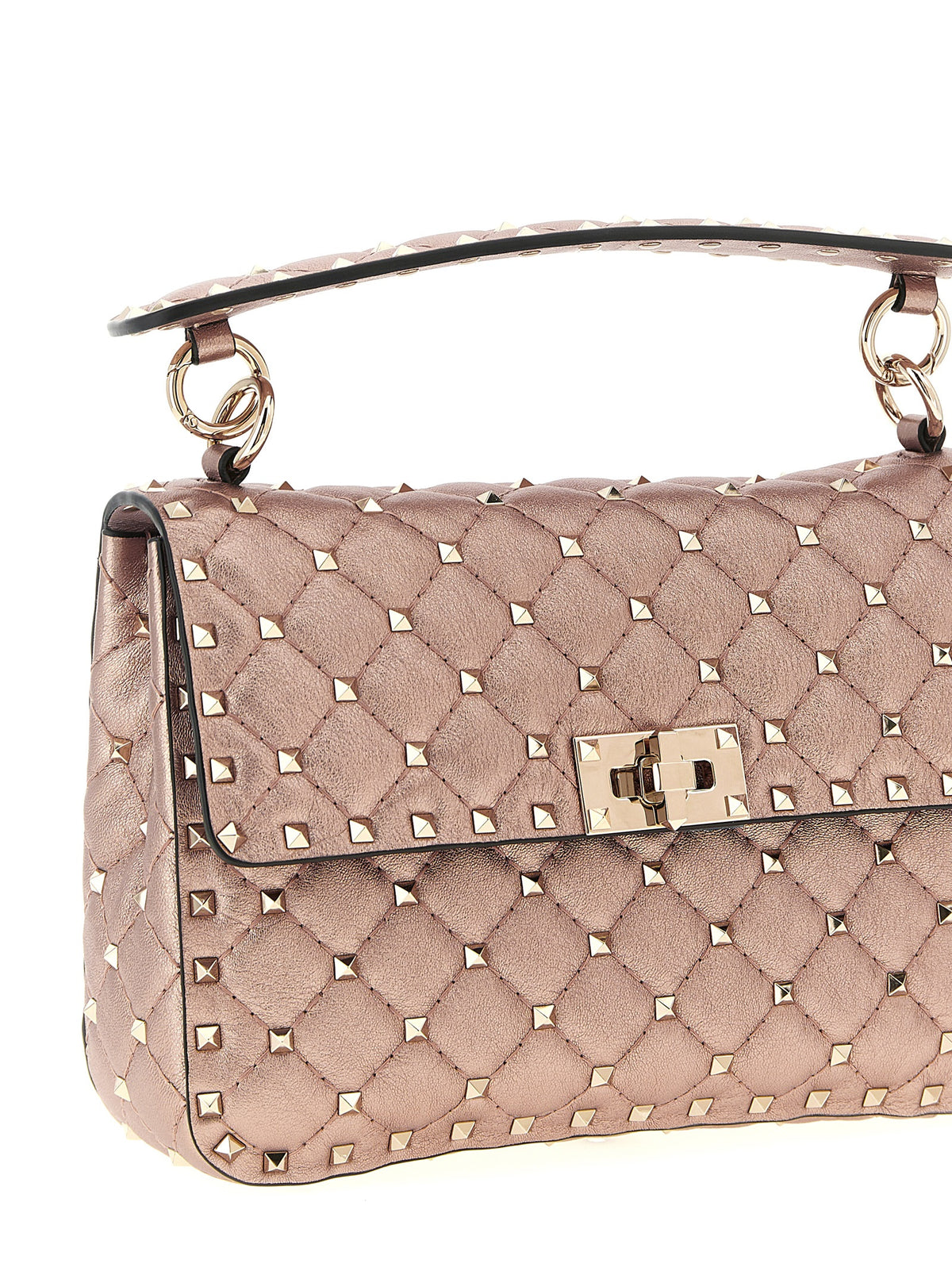 Sac bandoulière Valentino Garavani en cuir d'agneau multicolore