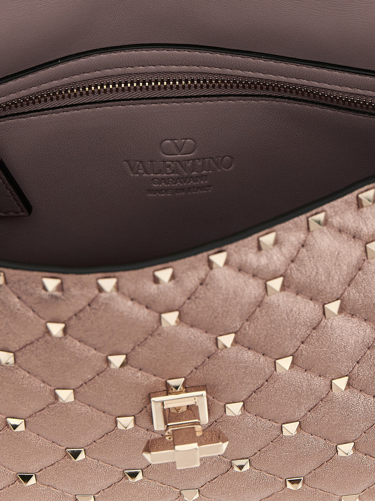 Sac bandoulière Valentino Garavani en cuir d'agneau multicolore