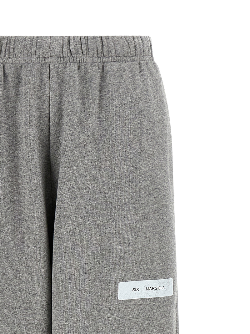 Jogging en coton gris MM6 Maison Margiela (Pantalon de sport)