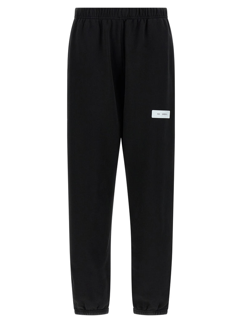 Jogging en coton noir MM6 Maison Margiela (Pantalon de sport)