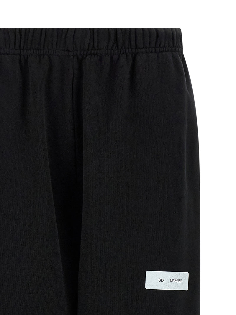 Jogging en coton noir MM6 Maison Margiela (Pantalon de sport)