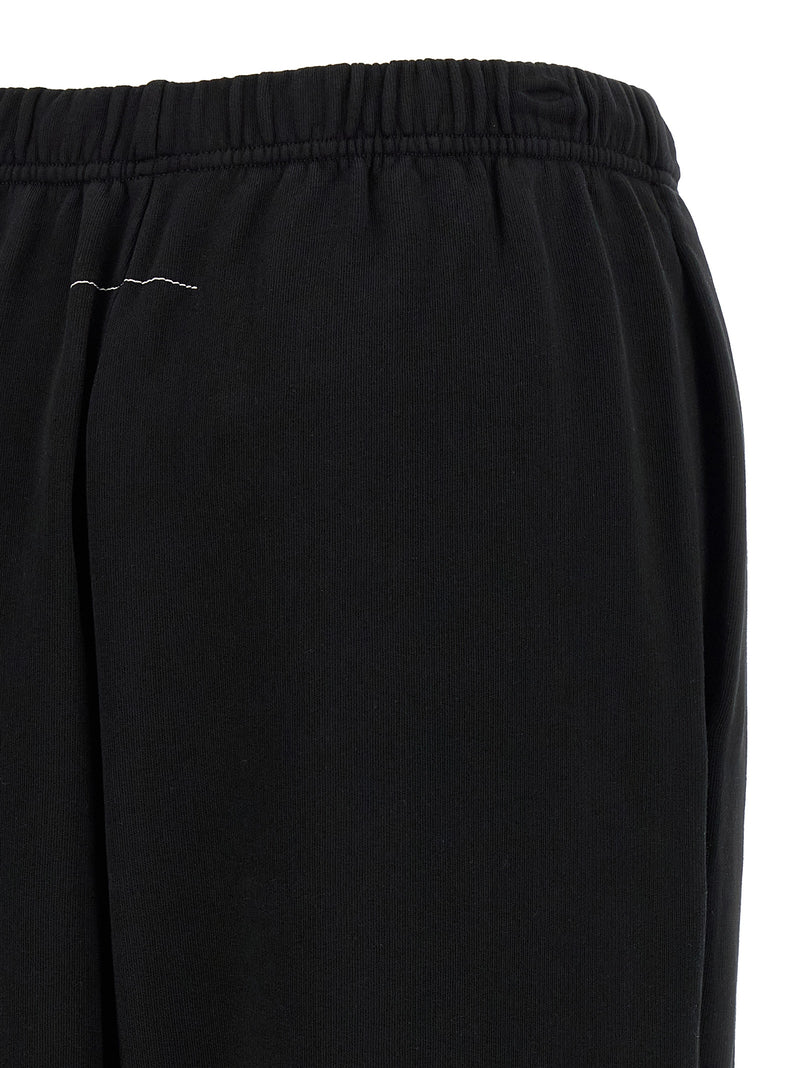 Jogging en coton noir MM6 Maison Margiela (Pantalon de sport)