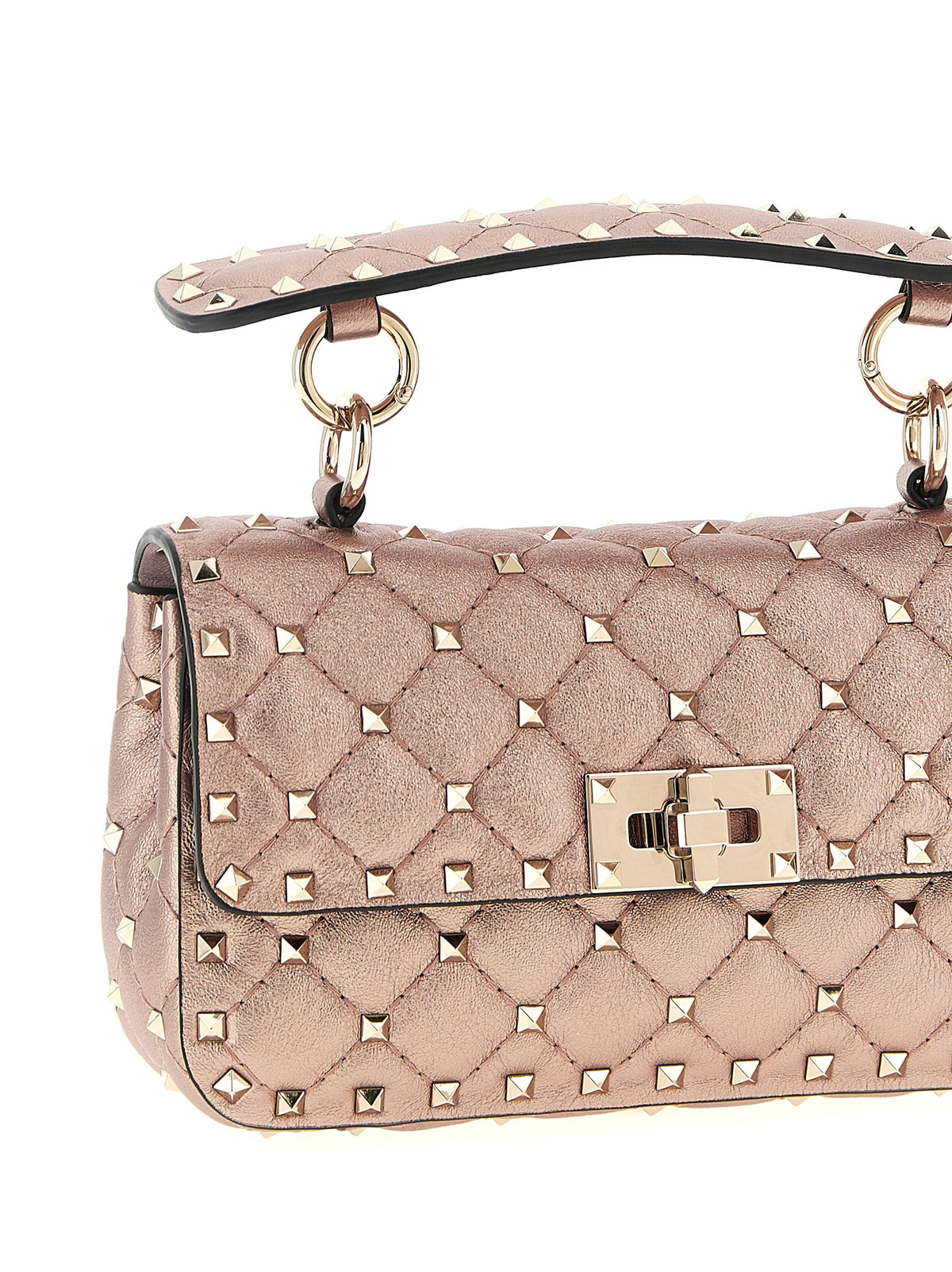 Sac bandoulière Valentino Garavani en cuir d'agneau multicolore