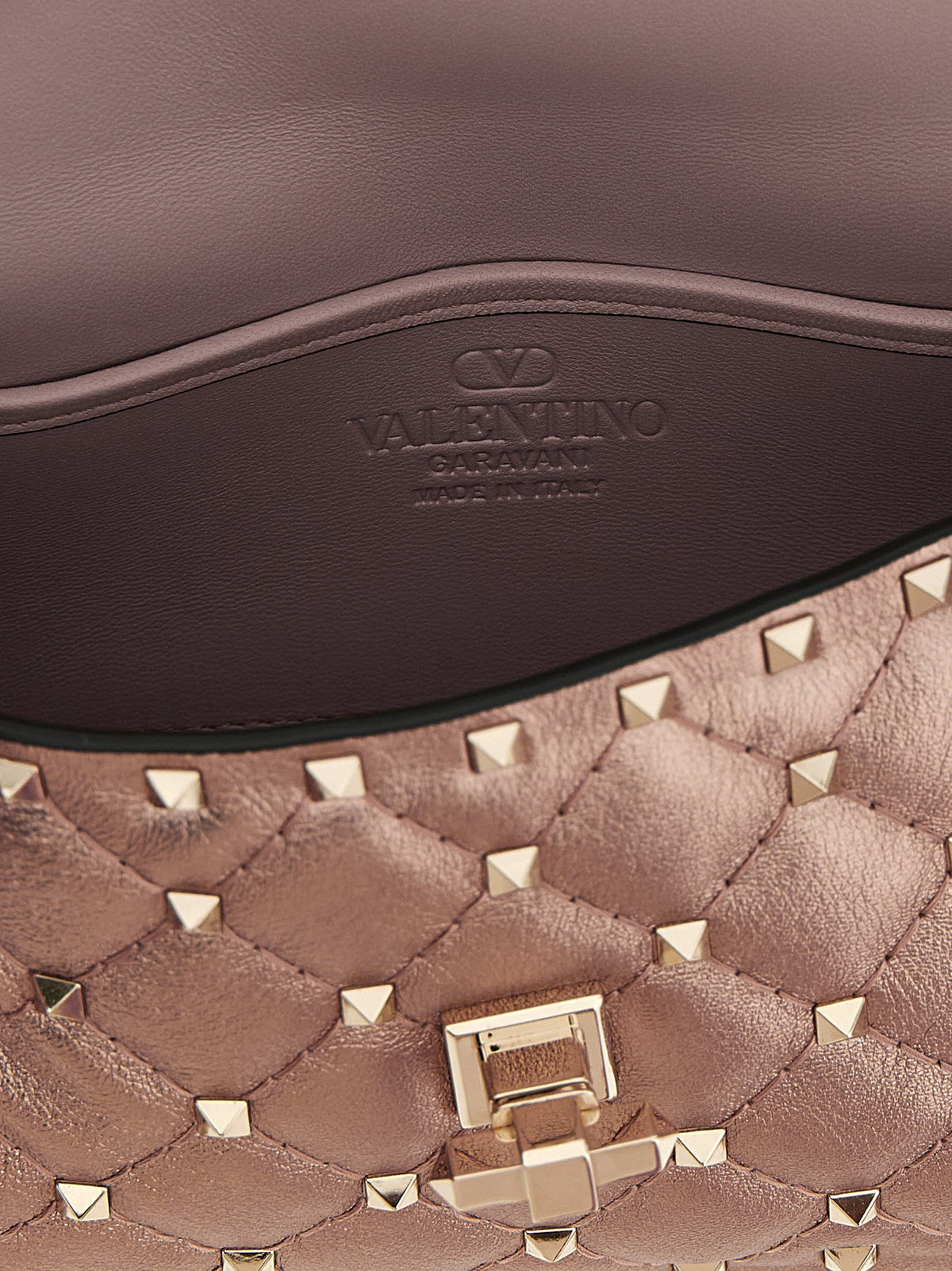 Sac bandoulière Valentino Garavani en cuir d'agneau multicolore