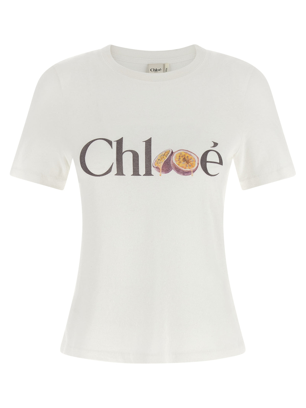 Chloé White Cotton T-Shirt for Women