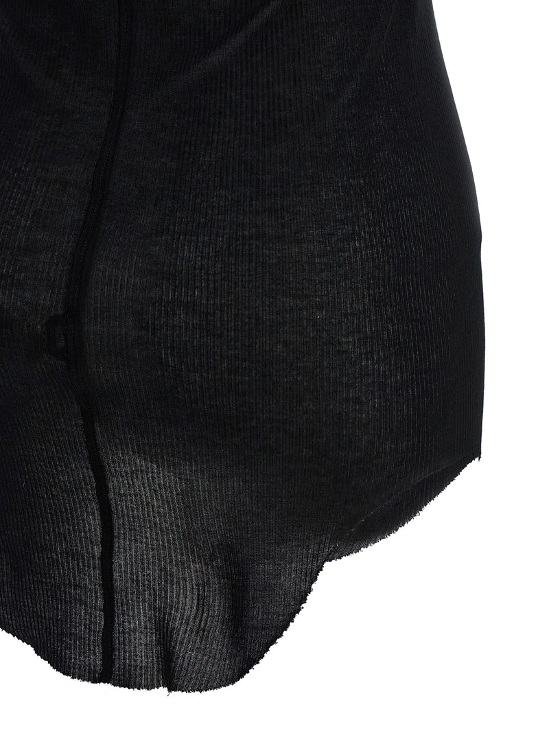 Débardeurs noirs en viscose Rick Owens